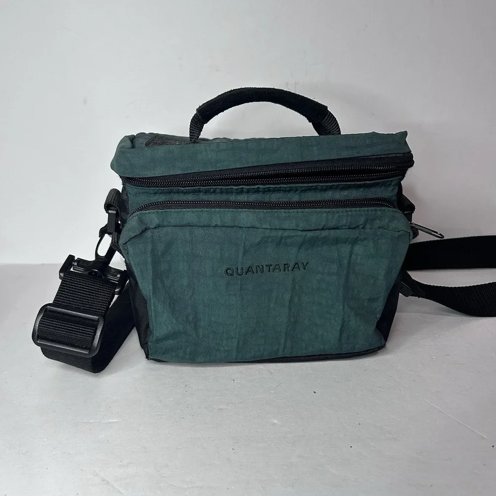 Vtg Minolta Maxxum 3 SLR 35MM Film Camera Kit AF Zoom Lens Bag For Parts Read